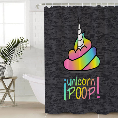 Image of Unicorn Poop SWYL0752 Shower Curtain