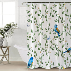 Birds On Branches SWYL0759 Shower Curtain