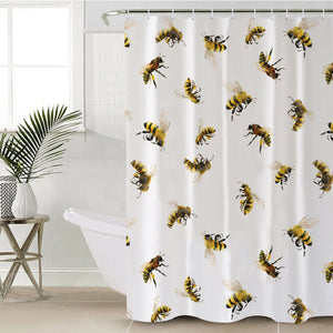 Bee Pattern SWYL0860 Shower Curtain