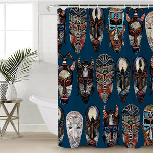 Masks SWYL0874 Shower Curtain