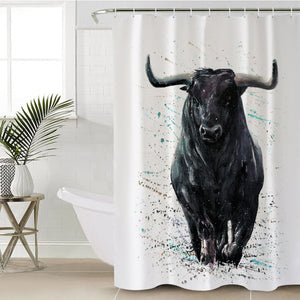 Mighty Buffalo SWYL0877 Shower Curtain