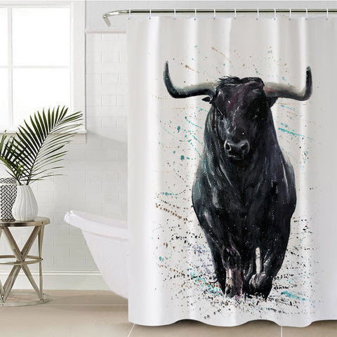 Image of Mighty Buffalo SWYL0877 Shower Curtain