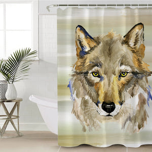 Wolf Painting SWYL0992 Shower Curtain