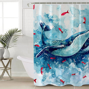 Ocean Cohabitation SWYL0999 Shower Curtain