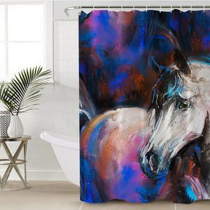 Horse SWYL1003 Shower Curtain