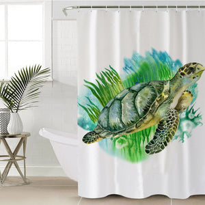 Turtle SWYL1100 Shower Curtain