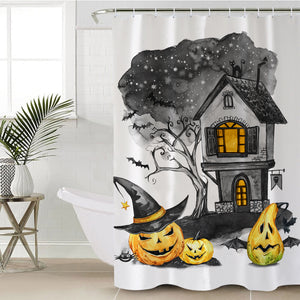 Halloween House SWYL1101 Shower Curtain