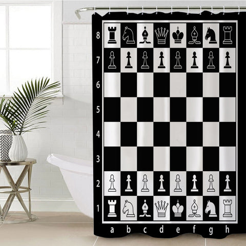 Image of Chess SWYL1104 Shower Curtain