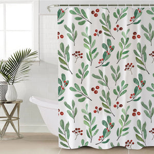 Cherry Berries SWYL1101 Shower Curtain