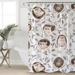 Cute Hedgehog SWYL1115 Shower Curtain