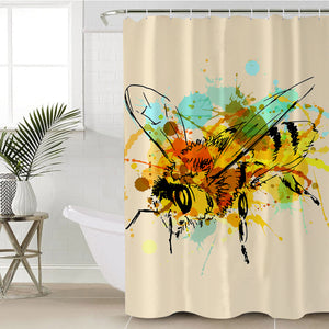 Bumble Bee SWYL1162 Shower Curtain