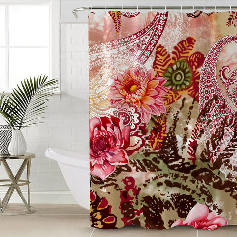 Image of Exotic Plants SWYL1163 Shower Curtain