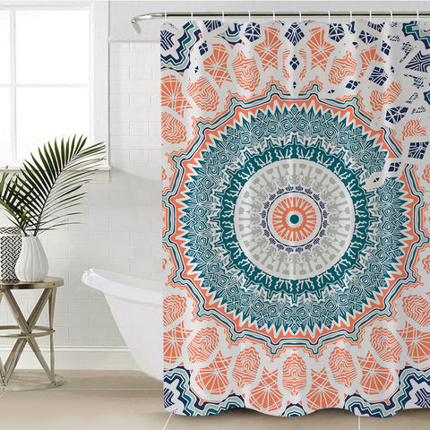 Image of Concentric Design SWYL1165 Shower Curtain