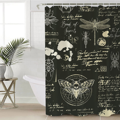 Image of Entomology SWYL1178 Shower Curtain