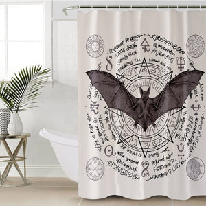 Satanic Bat SWYL1200 Shower Curtain