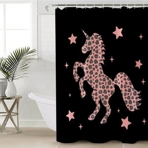 Prancing Unicorn SWYL1201 Shower Curtain