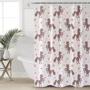 Prancing Unicorn SWYL1202 Shower Curtain