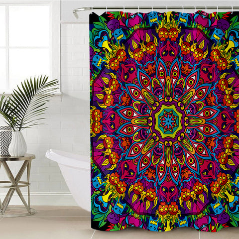 Image of Hypnotic Design SWYL1203 Shower Curtain