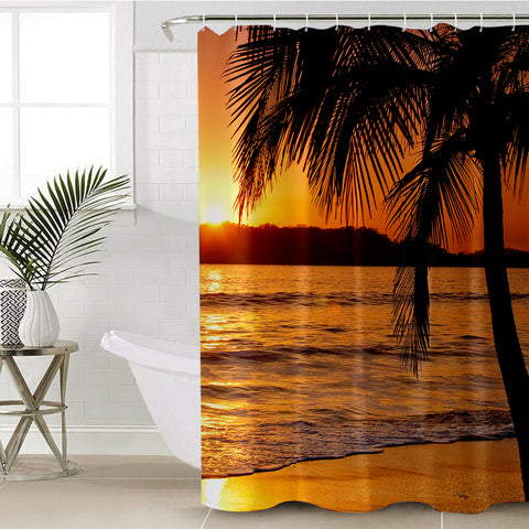 Image of Sunset SWYL1291 Shower Curtain