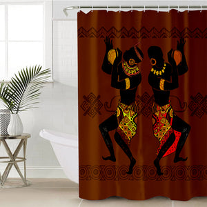 Drum Dance SWYL1292 Shower Curtain