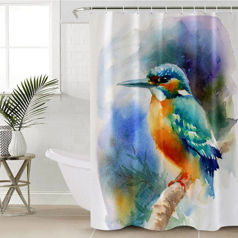 Image of Sparrow SWYL1293 Shower Curtain