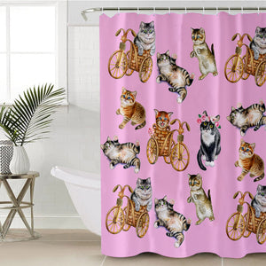 Kitty Things SWYL1298 Shower Curtain