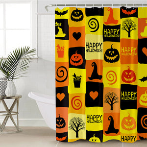 Halloween Icons SWYL1360 Shower Curtain