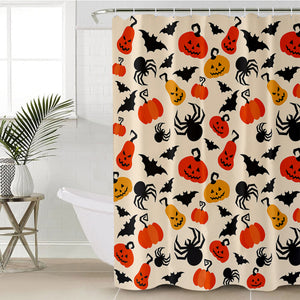 Halloween Icons SWYL1362 Shower Curtain