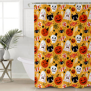 Spooky Icons SWYL1369 Shower Curtain