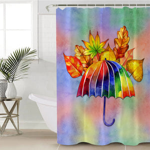 Autumn Leaves SWYL1511 Shower Curtain