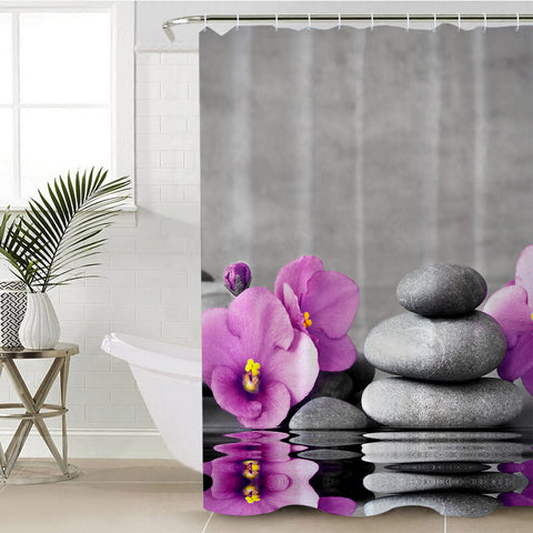 Image of Zen Pond SWYL1570 Shower Curtain