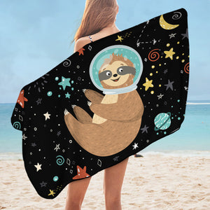 Space Sloth SWYL1626 Bath Towel
