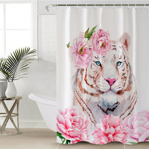 Rosy Tiger SWYL1631 Shower Curtain