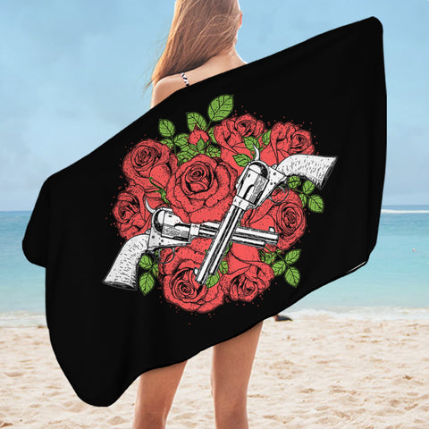 Image of Guns & Roses SWYL1632 Bath Towel