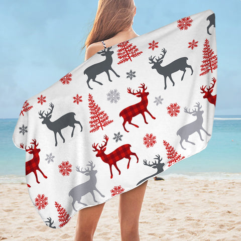 Image of Winter Themed SWYL1641 Bath Towel