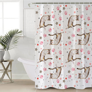 Cute Cate SWYL1643 Shower Curtain