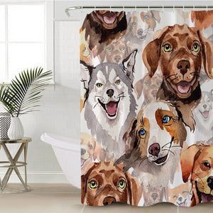 Doggo SWYL1654 Shower Curtain