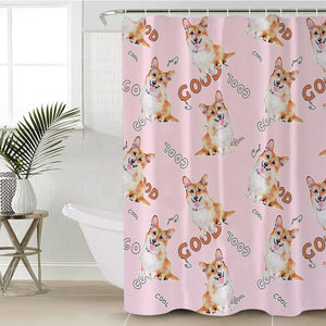 Good Corgi SWYL1659 Shower Curtain