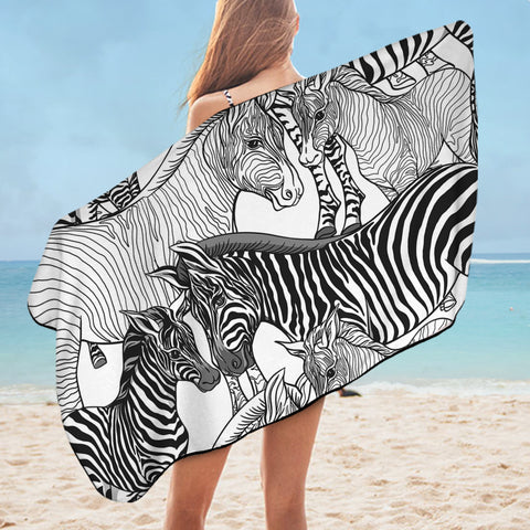 Image of Zebras SWYL1660 Bath Towel