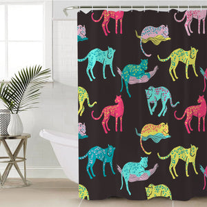 Cat Shadows SWYL1663 Shower Curtain