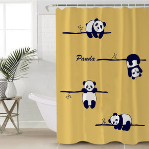 Panda Thing SWYL1664 Shower Curtain