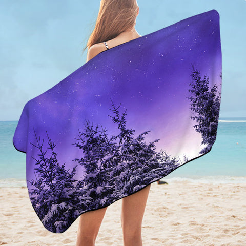 Image of Purple Night SWYL1741 Bath Towel
