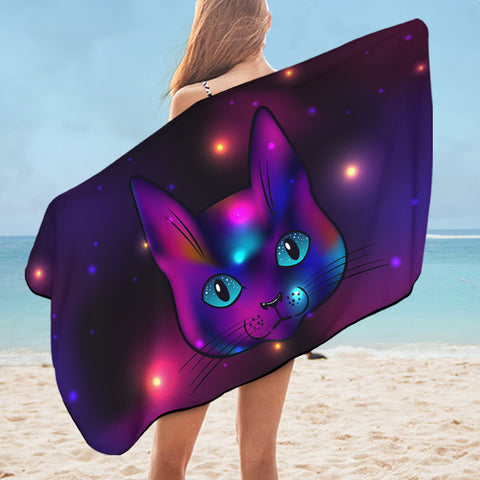 Image of Space Cat SWYL1744 Bath Towel