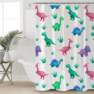 Cute Dinosaurs SWYL1745 Shower Curtain