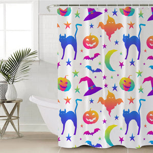 Halloween Themed SWYL1748 Shower Curtain