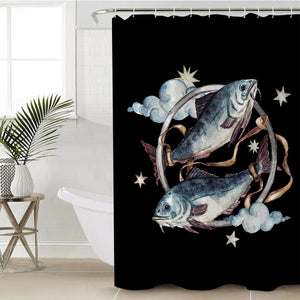 Pisces SWYL1749 Shower Curtain