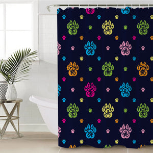 Paw Patterns SWYL1750 Shower Curtain