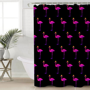 Flamingos SWYL1751 Shower Curtain