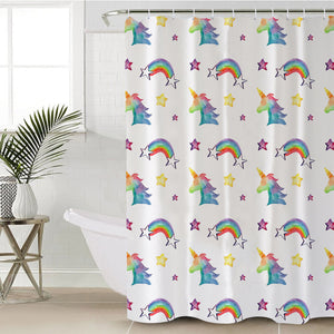 Rainbow Pattern SWYL1752 Shower Curtain