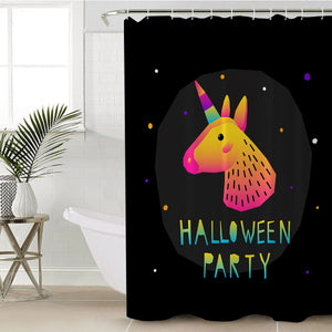 Halloween Unicorn SWYL1753 Shower Curtain